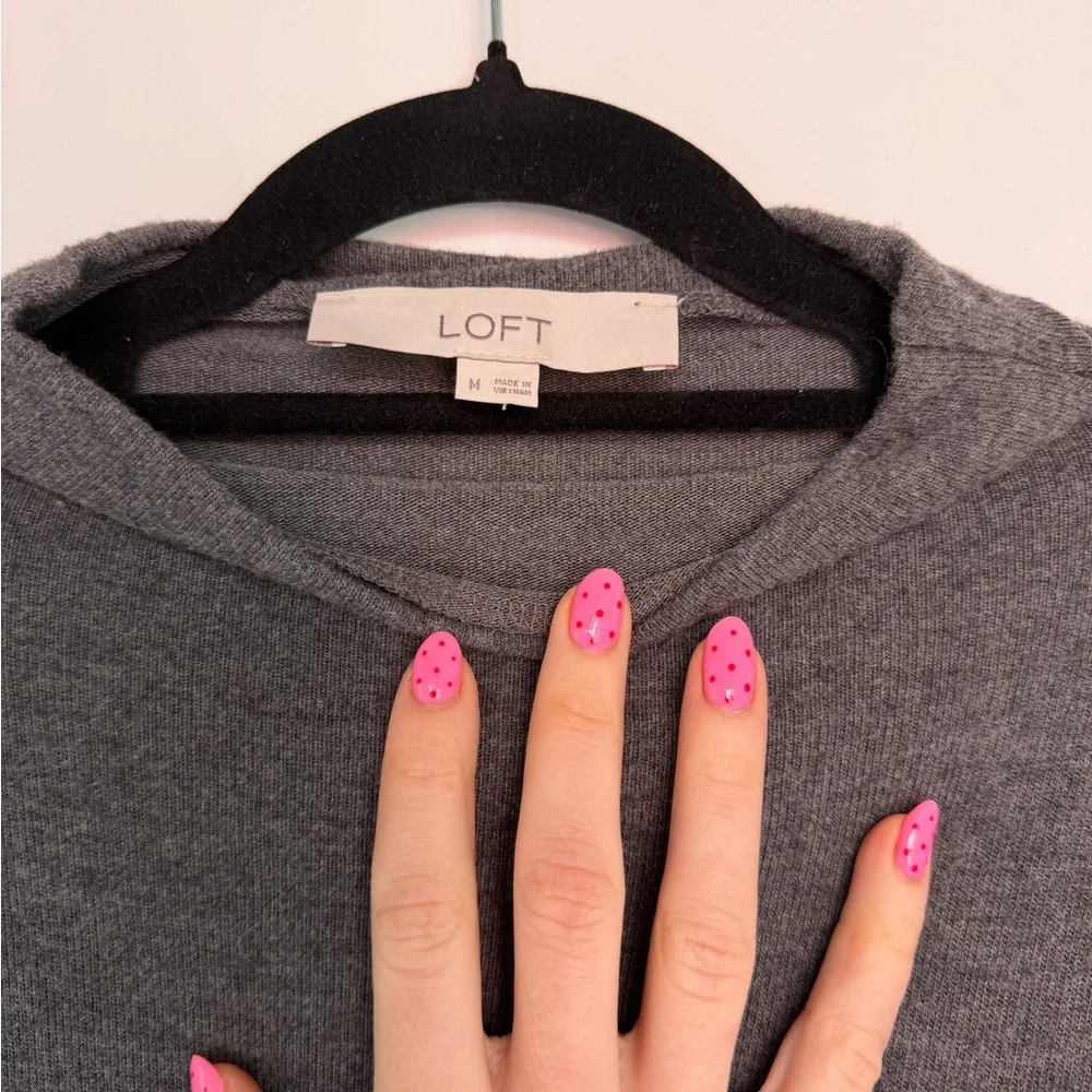 LOFT knit tie-waist dress - Picture 3 of 10